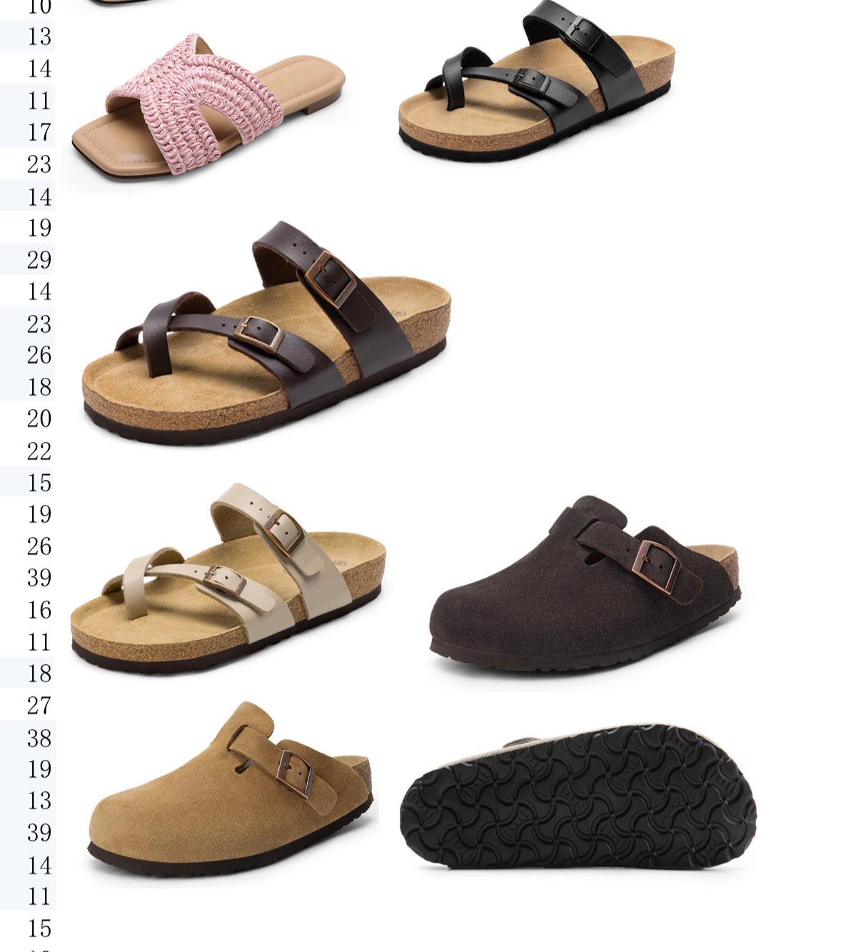 鞋帽Closeout Footwear Inventory