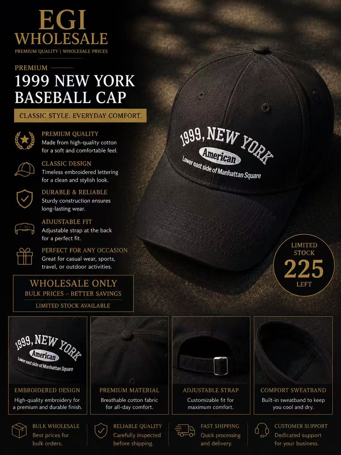 Limited Edition Cookie Snapback Hat | Only 225 Available