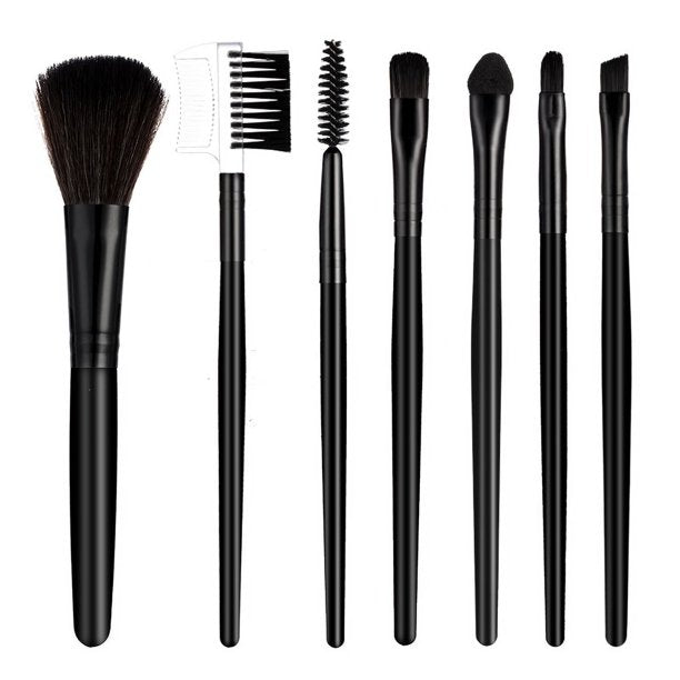 Makeup Brush Set Clearance 2000Pcs , Portable Synthetic Brushes, Foundation Concealer Eyeshadow Blush Brushes, Black Travel Makeup Kit for Women