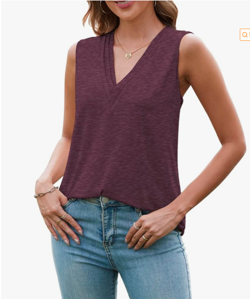 Random Style Color Size Bulk Discount 3228 Pcs Women V Neck Knit Tank Tops, Mixed Basic Tees & Soft Knitwear Clearance