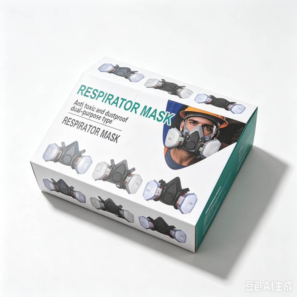 Industrial Half Face Respirator for Painting Automotive and Workshop Use