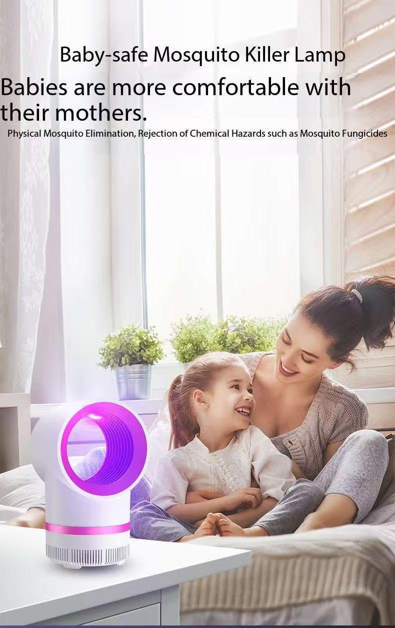 Two Style Mixed Wholesale Lot 4500 Silent Mosquito Killing Lamp, Photocatalytic Suction Bug Zapper For Indoor Household Use