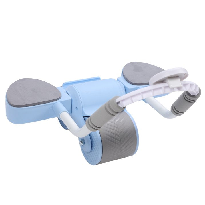 1379Pcs Clearance Automatic Rebound Ab Roller with Knee Support & LCD Counter, Elbow Support Abdominal Exercise Wheel, Core Trainer Home Fitness Equipment