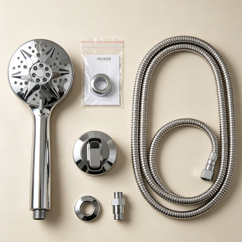 Convenient Magnetic Docking Shower Head Complete Set Adjustable Water Flow Bathroom Accessory Bulk Supply