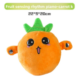 Clearance Fruit Sensing Rhythm Piano Plush Toy, 980Pcs Wholesale Mixed Styles Touch Sensitive Musical Doll