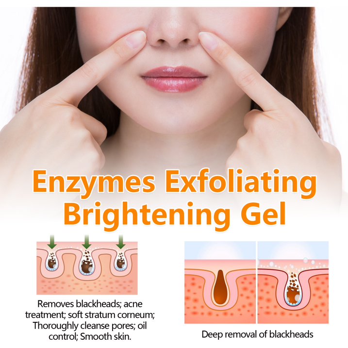 LA Warehouse Stock Hoygi Orange Enzyme Exfoliation Gel Bulk Wholesale Limited 500 Units