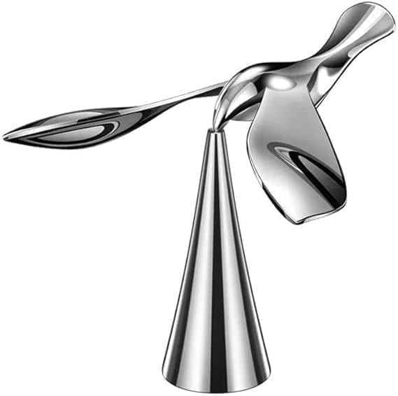 Clearance Balancing Bird Bottle Opener, Stainless Steel Gravity Balance Bird Wine Beer Opener with Metal Cone Stand, Minimalist Table Sculpture Decor Bar Accessory