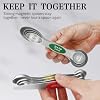 Clearance Color Coded Stainless Steel Measuring Spoons Stackable Baking Measuring Tools