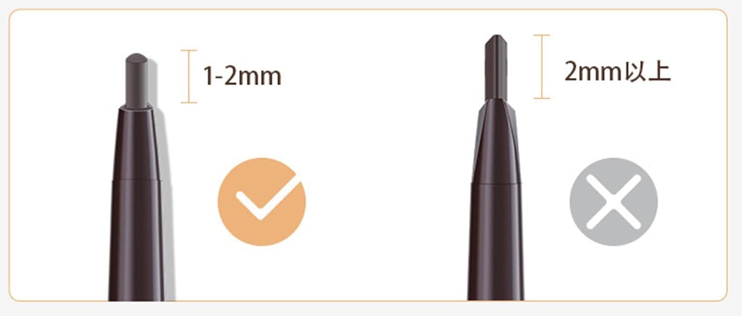 Double-Headed Eyebrow Pencil Clearance 1800Pcs , Long Lasting Soft Texture Eyebrow Pen, Natural Smooth Drawing Daily Eye Makeup Pencil