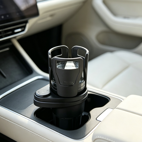 Durable 2 In 1 Vehicle Cup Holder Space‑Saving Car Interior Drink Bottle Stand For Resale Bulk Stock