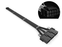 Mixed Computer Cooling Accessories Clearance Stock 2436, PC Case Fans, CPU Coolers, Computer Stand & Power Cable Sleeves Wholesale Liquidation Lot