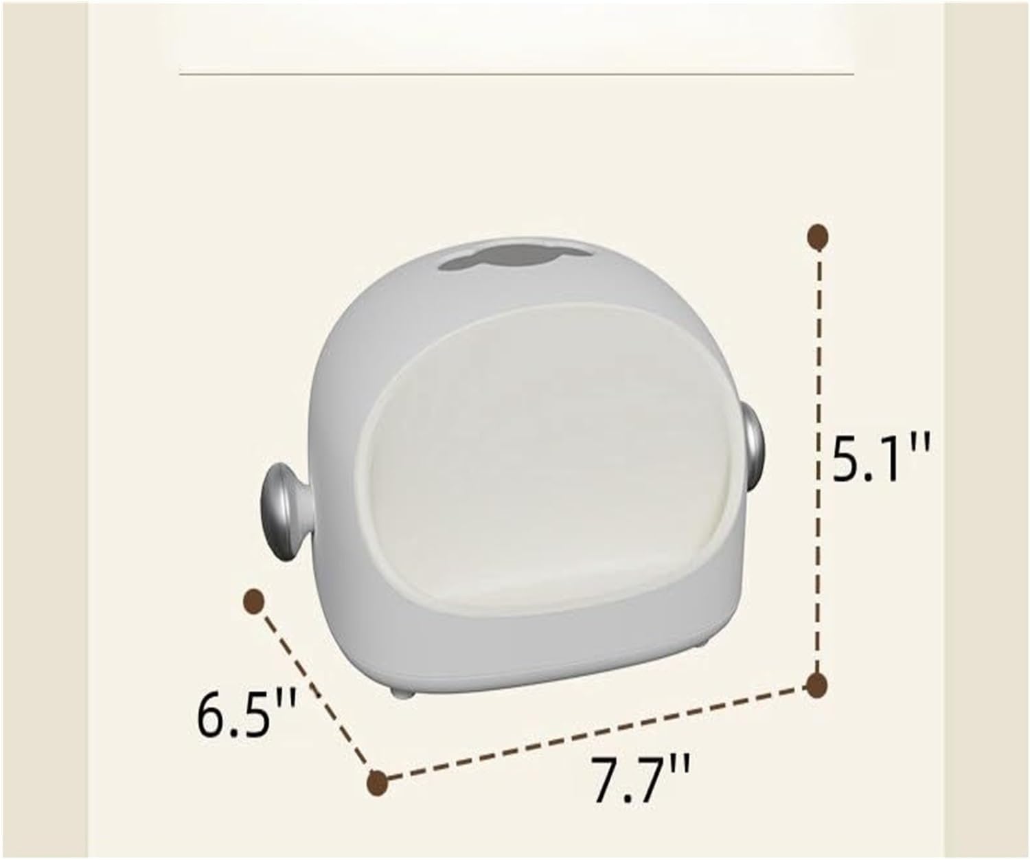 Multifunctional Space Capsule Tissue Box With Storage Compartment, 299pcs Clearance Wholesale