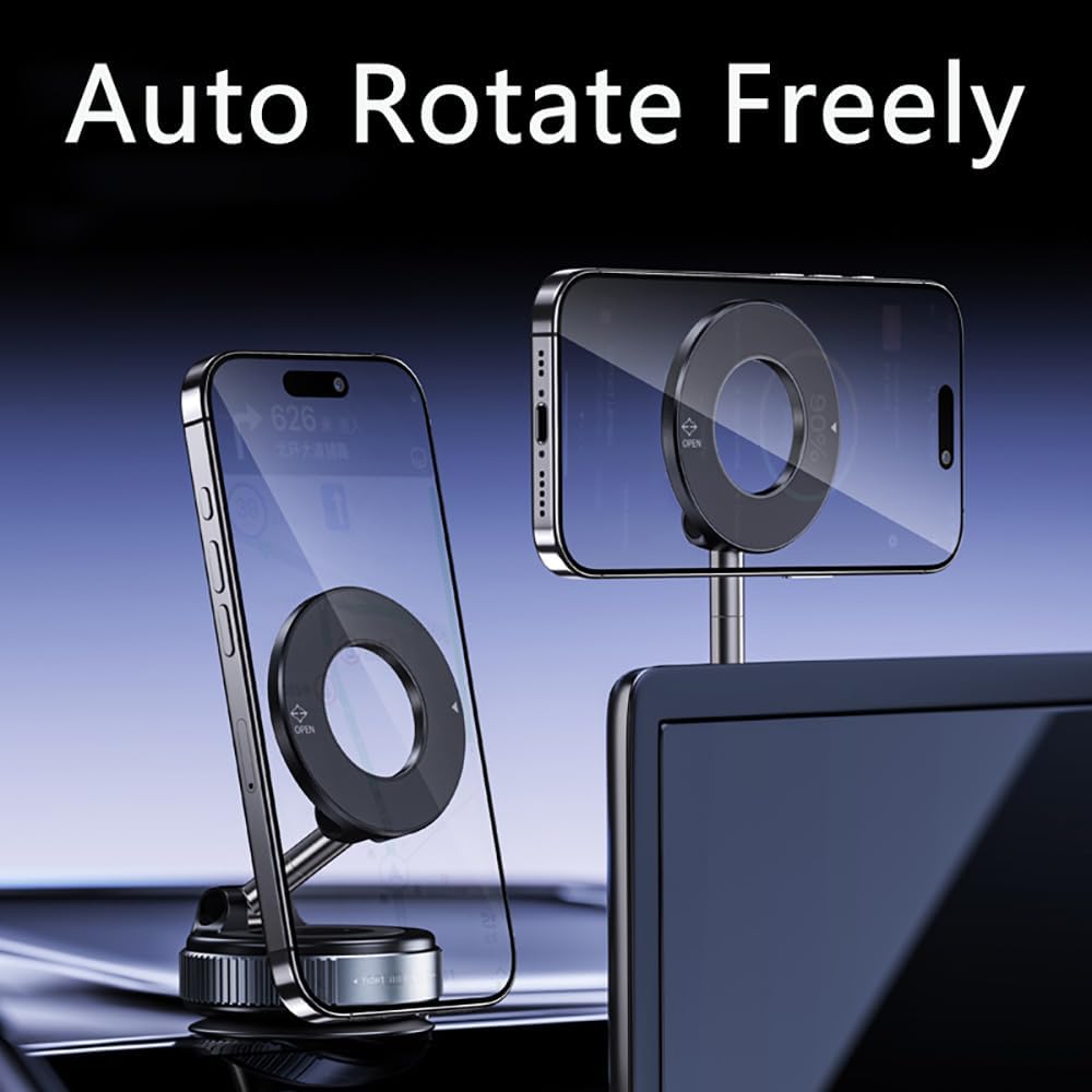 ingle Batch Clearance 3788 Fixed Style Magnetic Car Cell Phone Stand, Black & White Random Shipment Driving Navigation Bracket