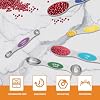 Clearance Color Coded Stainless Steel Measuring Spoons Stackable Baking Measuring Tools