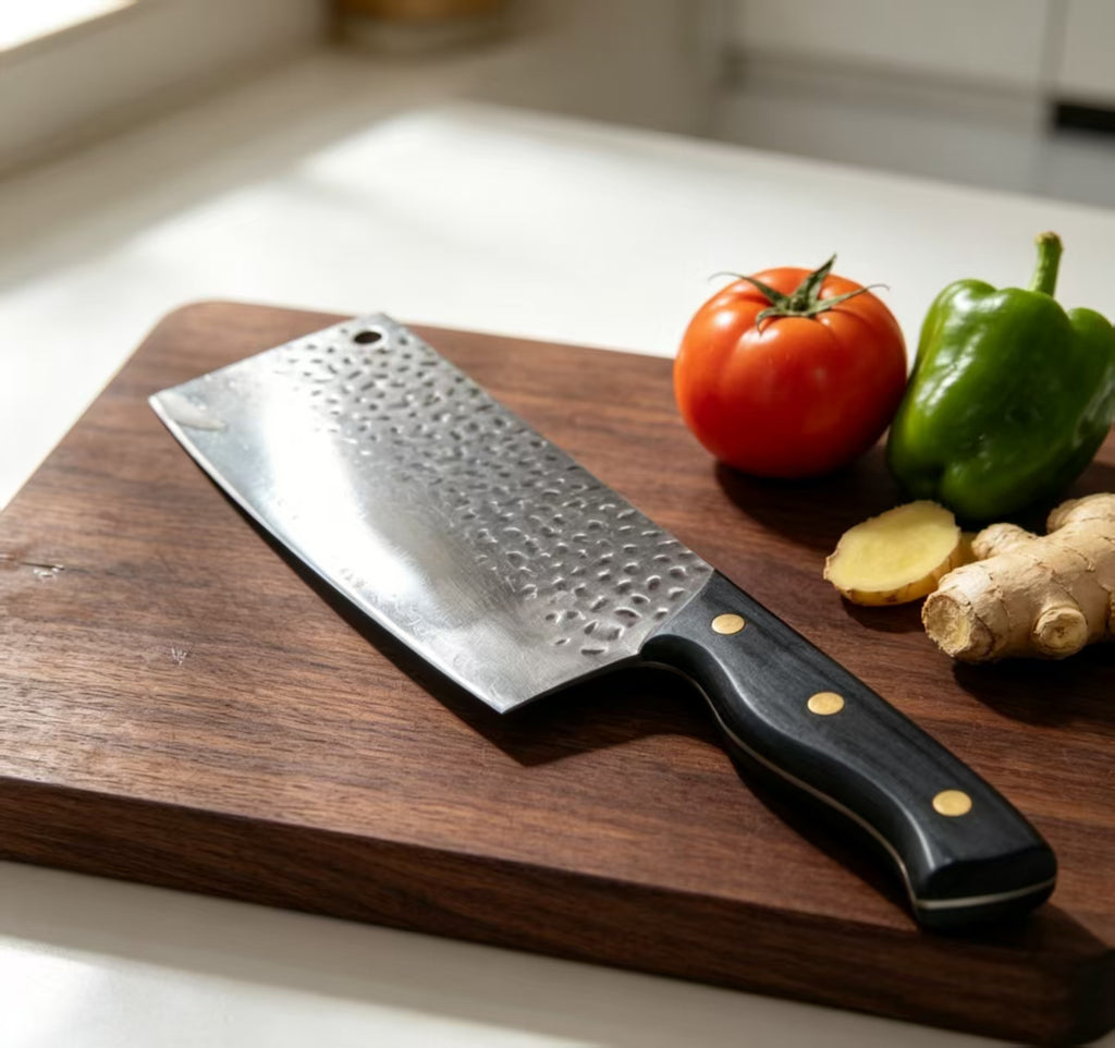 Solid Heavy Chopping Machete Practical Cutting Tool For Kitchen And Outdoor Use