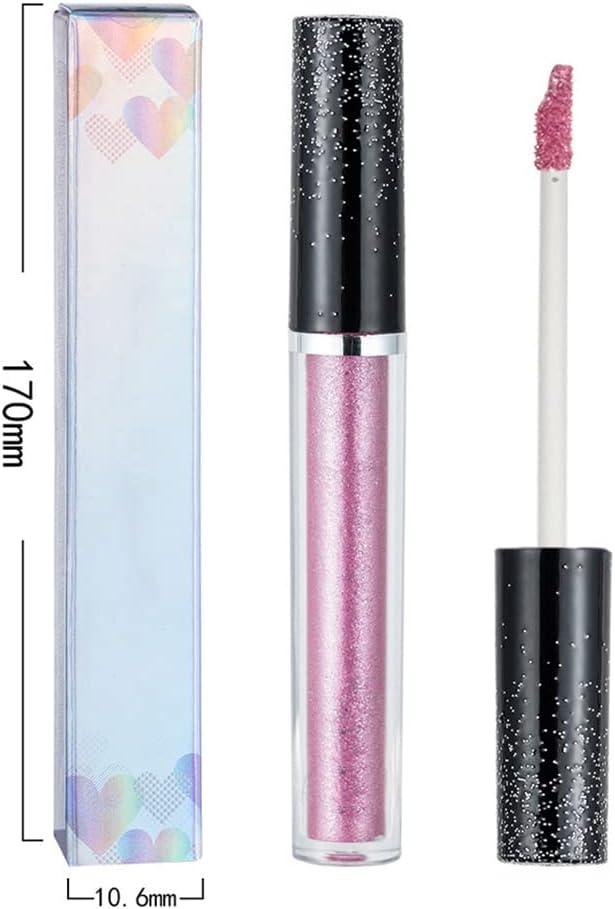 HANDAIYAN Glitter Liquid Eyeshadow Clearance, Shimmer Metallic Eye Shadow, Mixed Colors Random Shipment Long Lasting Sparkle Eye Makeup