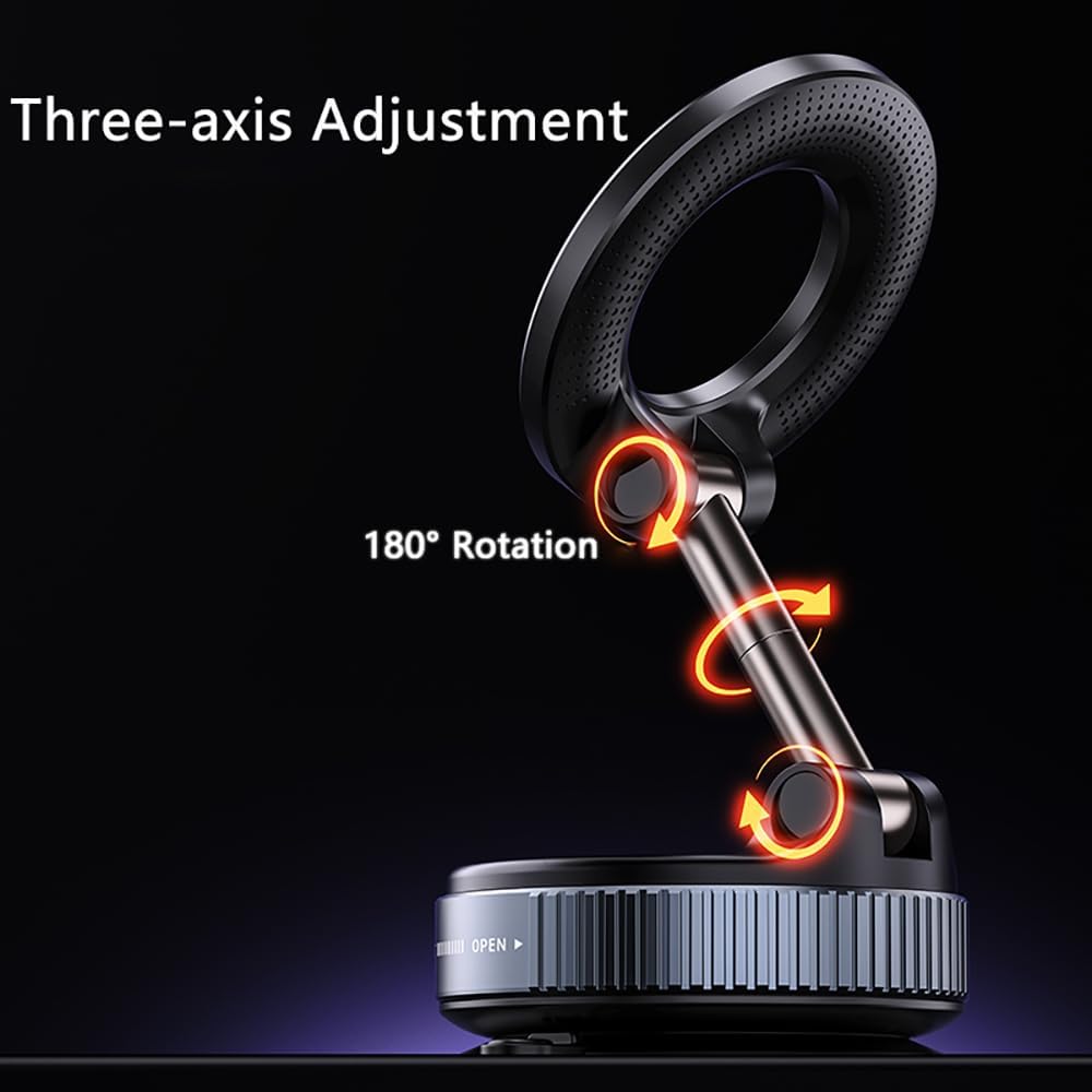 ingle Batch Clearance 3788 Fixed Style Magnetic Car Cell Phone Stand, Black & White Random Shipment Driving Navigation Bracket