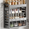 Wall Mount Multi-Tier Spice Rack Organizer, 990pcs Kitchen Seasoning Storage Shelf Clearance Wholesale