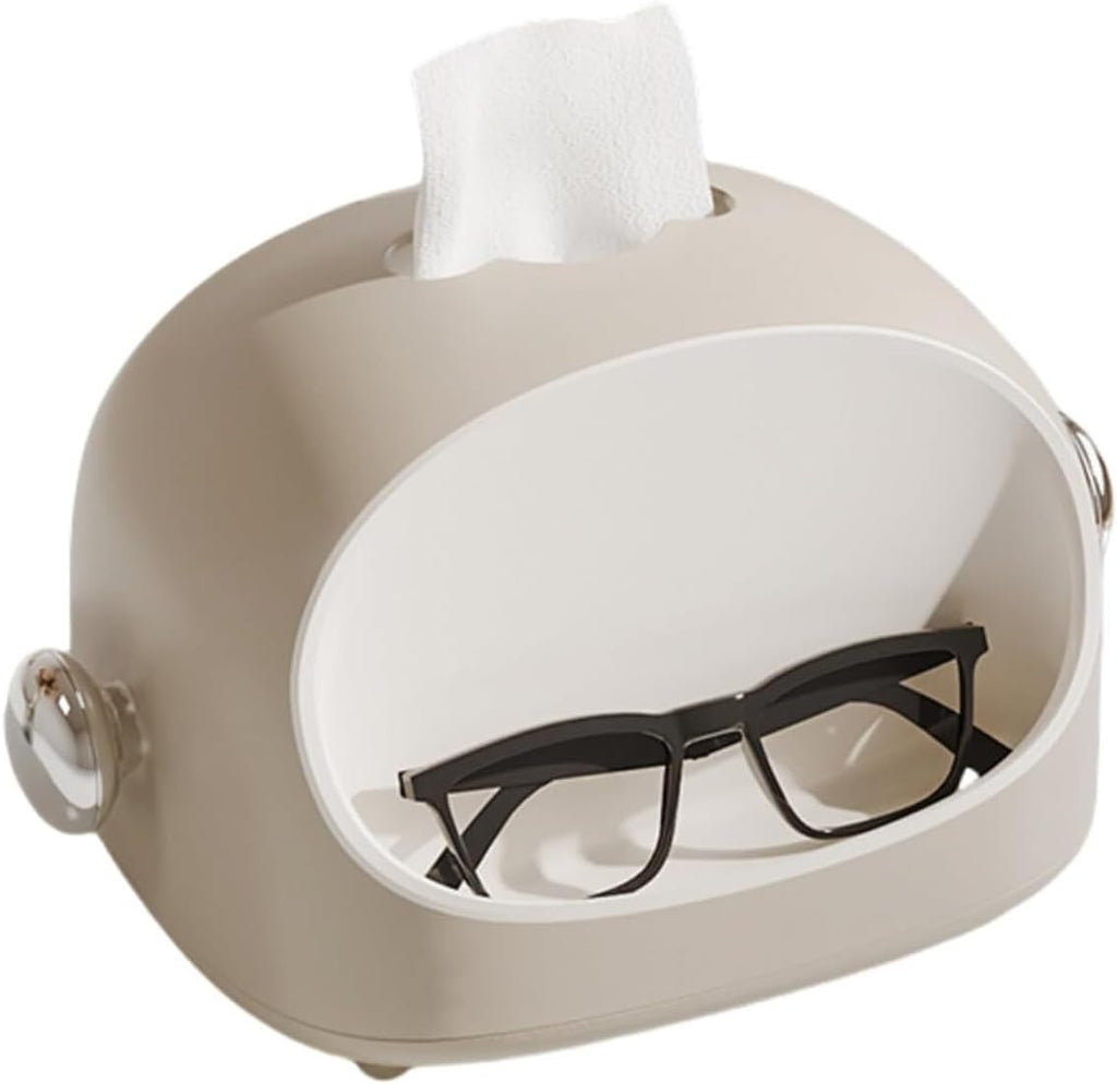 Multifunctional Space Capsule Tissue Box With Storage Compartment, 299pcs Clearance Wholesale