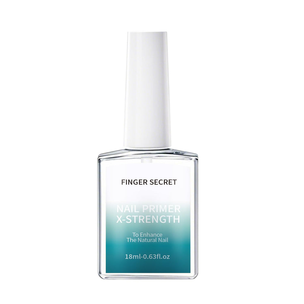 Clearance Sale Finger Secret X-Strength 18ml Nail Prep Primer, Professional Bonding Liquid for Gel & Acrylic Nails, Boost Adhesion for Extended Manicure Wear