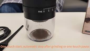 Bulk Clearance Portable Electric Coffee Grinder, USB Rechargeable Bean Mill with 40 Adjustable Grind Settings, Ceramic Burr Coffee Grinder Wholesale Limited Stock
