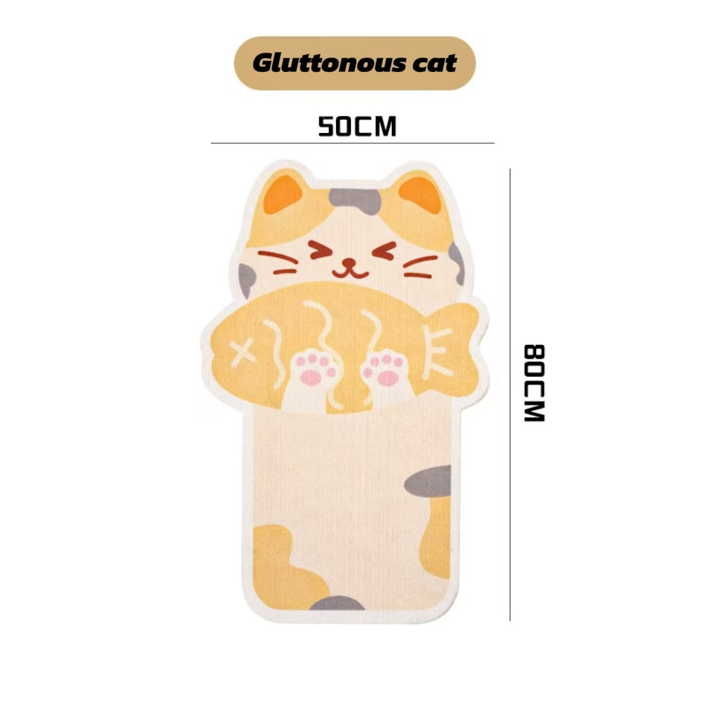 Bulk Liquidation Furniture Protection Cartoon Cat Scratch Mat, 1798Pcs Different Styles Mixed Pet Supply