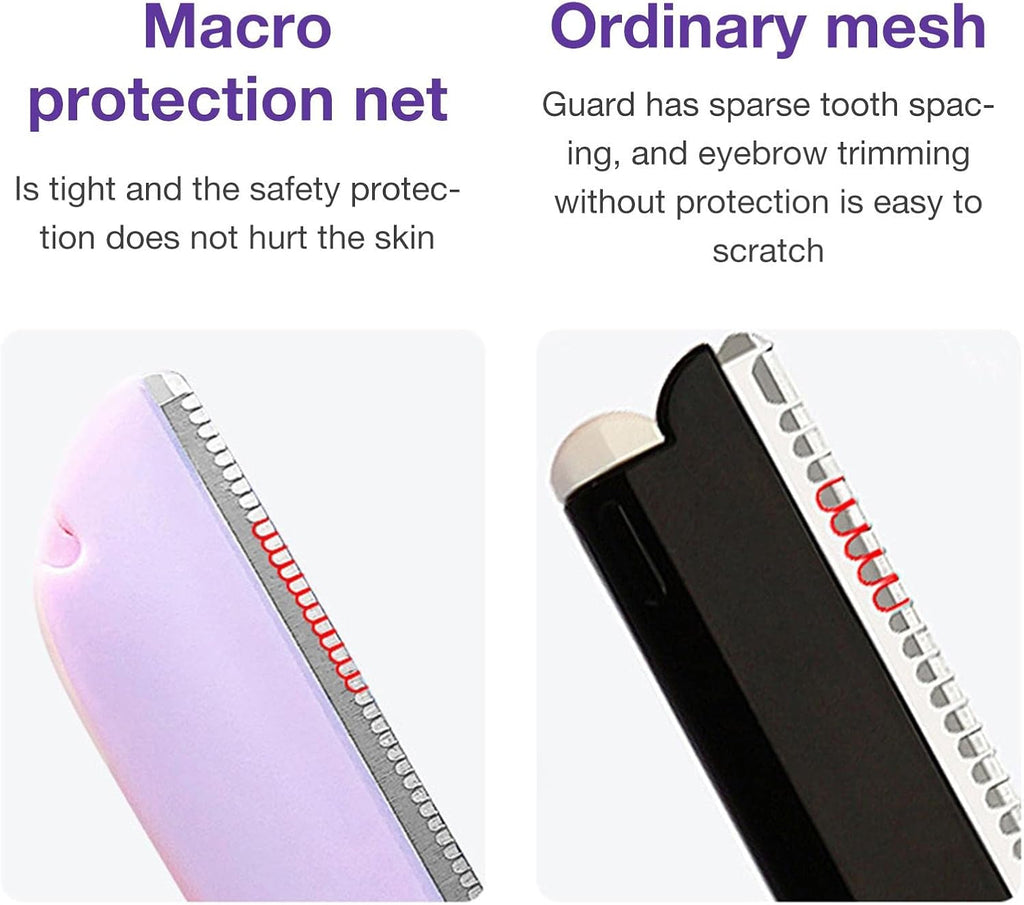 Multipurpose Eyebrow Razor Shaver | Multipurpose Eye Brown Razor for Women Men,Portable Eyebrow Shaver Hair Removal Beauty Tool Clearance Stock