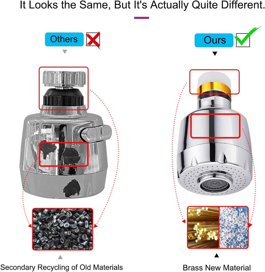 Discount Liquidation Lot 495 Sets 2pcs Multi-Function Tap Sprayer Attachment Bulk Clearance