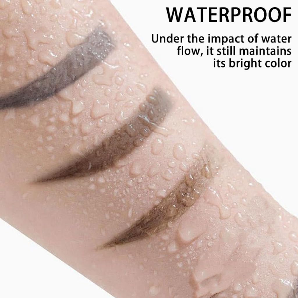 QICIY Peel Off Tattoo Eyebrow Gel Clearance, 3 Days Long Lasting Tint Brow Dye, Waterproof Sweat Resistant Easy Peel Off Eyebrow Tattoo Gel 3 Shades Available 10g