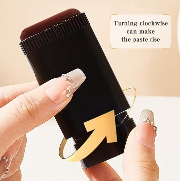 One-Time Hair Dye Stick Clearance, Coffee Color Root Touch-Up Hair Dressing Wand, Quick Cover Gray Hair Temporary Hair Color 20g