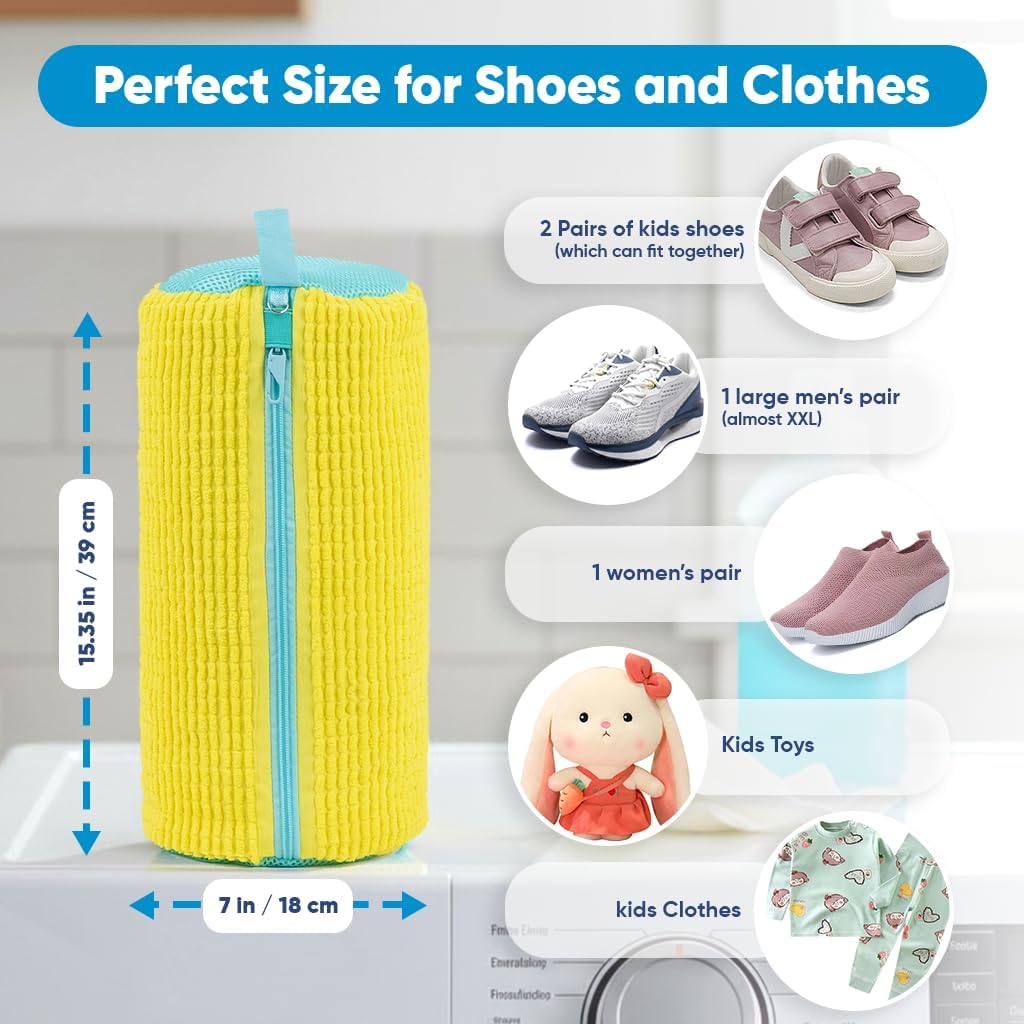 Thick Chenille Lining Shoe Wash Bag Deep Clean Sneakers During Washing Clearance Stock 385 Wholesale