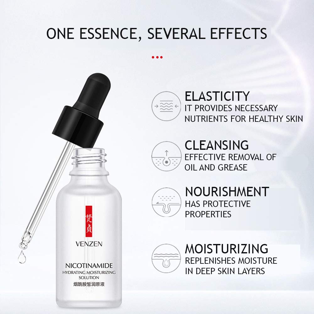 VEZE Concentrated Face Serum, Whitening, Acne Treatment, Anti-Wrinkle & Hydrating Facial Essence, Mixed Varieties Random Delivery Clearance Stock
