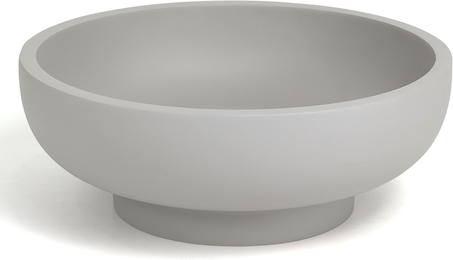 Simple Matte Concrete Round Decor Bowl Black & White Assorted Stock Clearance 580 Wholesale Table Centerpiece