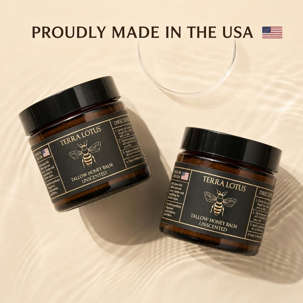 Bulk Liquidation Natural Beef Tallow Honey Skin Balm, Total 13584 Units 3 Flavors Mix Batch Wholesale