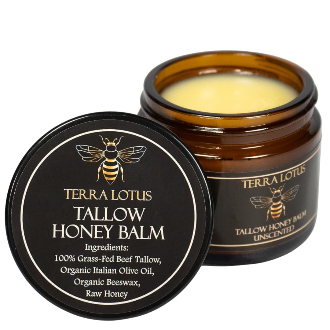 Bulk Liquidation Natural Beef Tallow Honey Skin Balm, Total 13584 Units 3 Flavors Mix Batch Wholesale