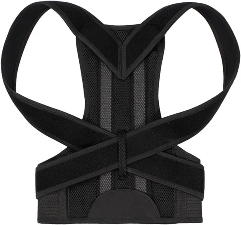 Breathable Posture Corrector, Back Shoulder Support Brace, Adjustable Spine Straightener for Sitting Hunch Correction Clearance Stock