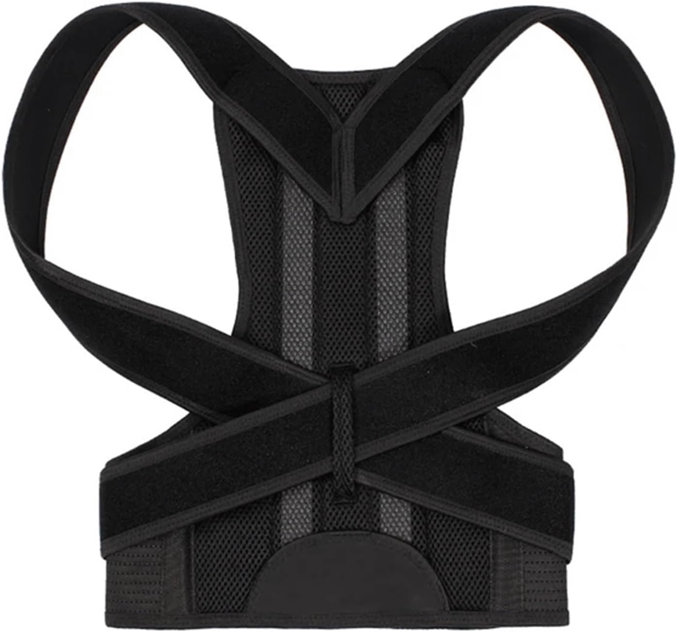 Breathable Posture Corrector, Back Shoulder Support Brace, Adjustable Spine Straightener for Sitting Hunch Correction Clearance Stock