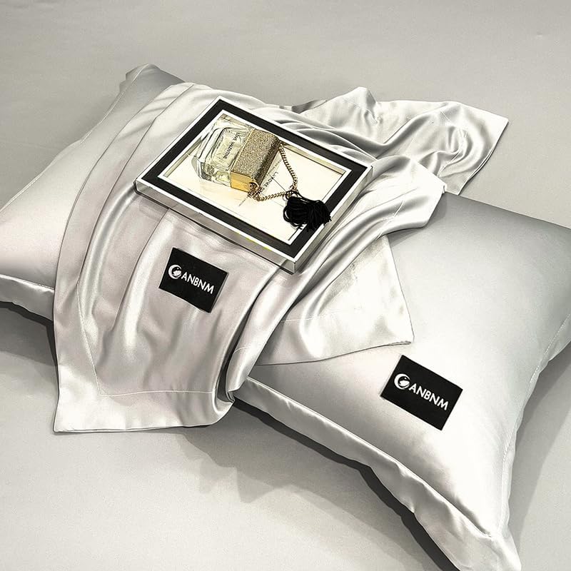 Silky Washed Silk Pillowcase 2 Pack, 394pcs Solid Color Envelope Pillow Covers Wholesale Clearance
