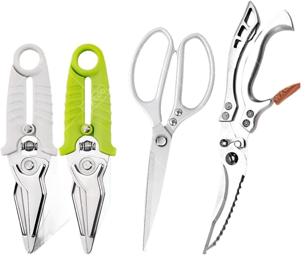 Discount Liquidation Lot 183pcs Spring Loaded Kitchen Scissors For Chicken Bone Vegetable Cutting
