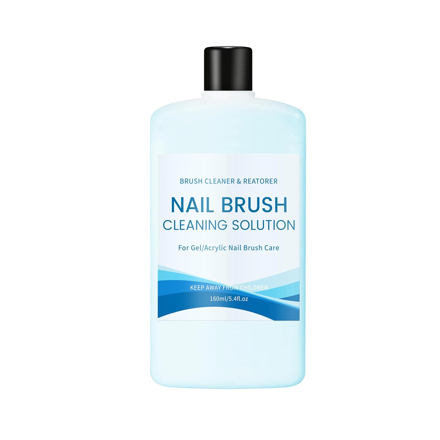160ml Nail Art Brush Cleanser, Salon Liquid to Clean Residual Gel, Clearance Ready to Ship