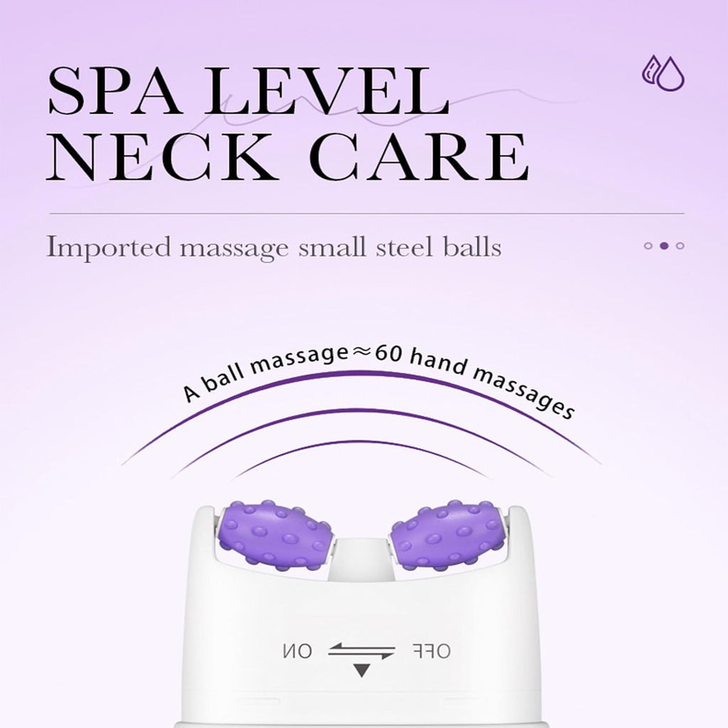 Roller Massage Neck Firming Cream, Collagen Anti-Aging Neck Lotion, Reduce Double Chin & Neck Wrinkles Clearance Stock