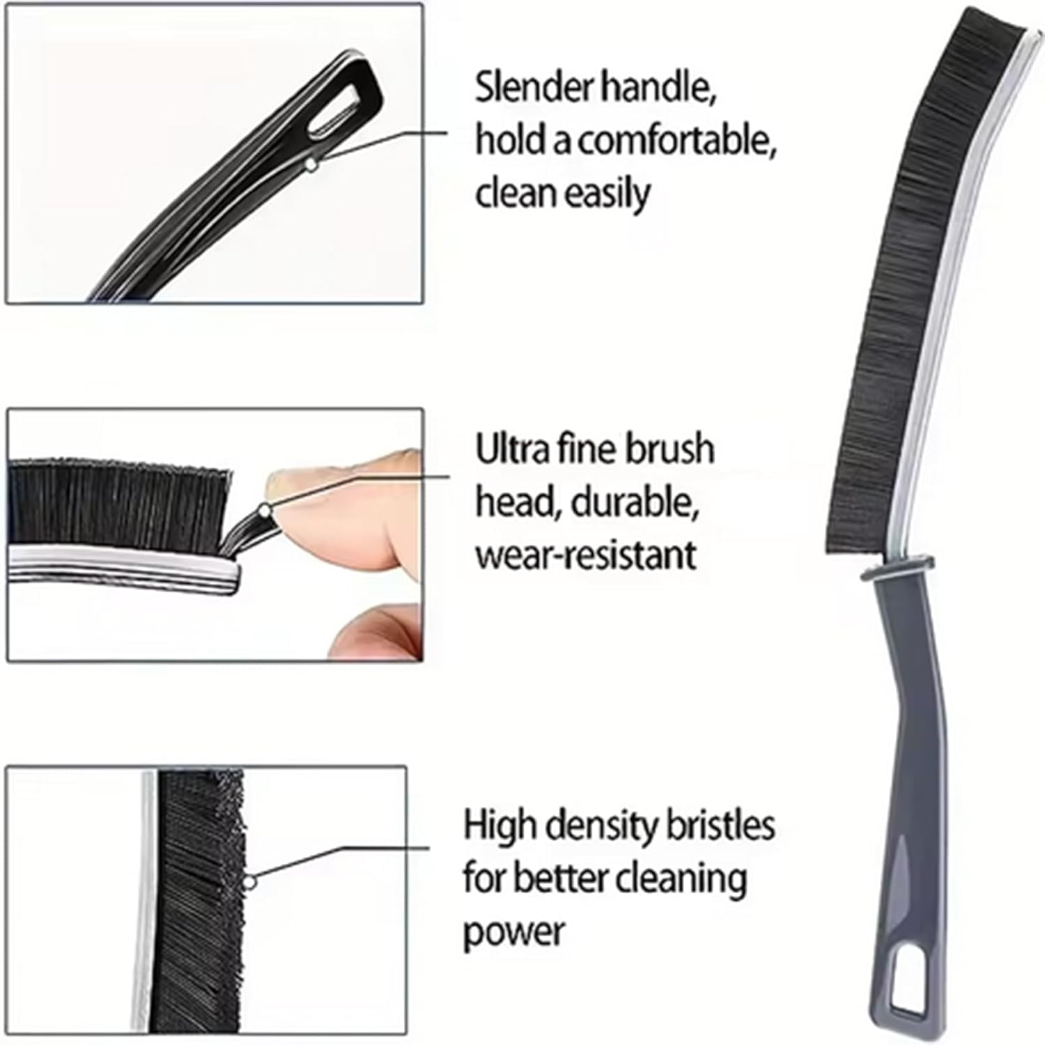 Bulk Clearance Lot Narrow Gap Scrub Brush For Tile Grout Window Track Kitchen Slit Deep Cleaning Total 5800 Units