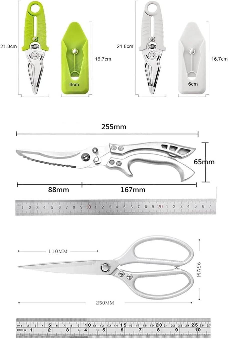Discount Liquidation Lot 183pcs Spring Loaded Kitchen Scissors For Chicken Bone Vegetable Cutting