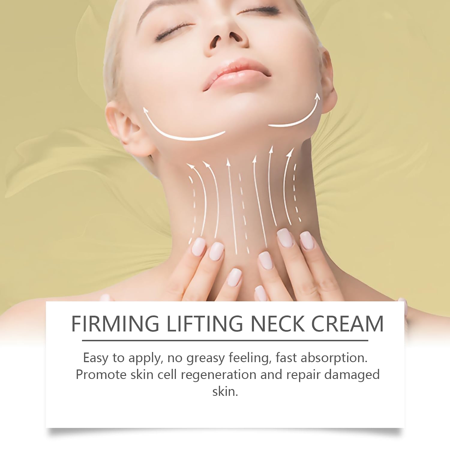Los Angeles Local Warehouse Wholesale Hoygi AH-8 Hexapeptide-8 Roller Neck Firming Cream Fast Clearance Limited Stock