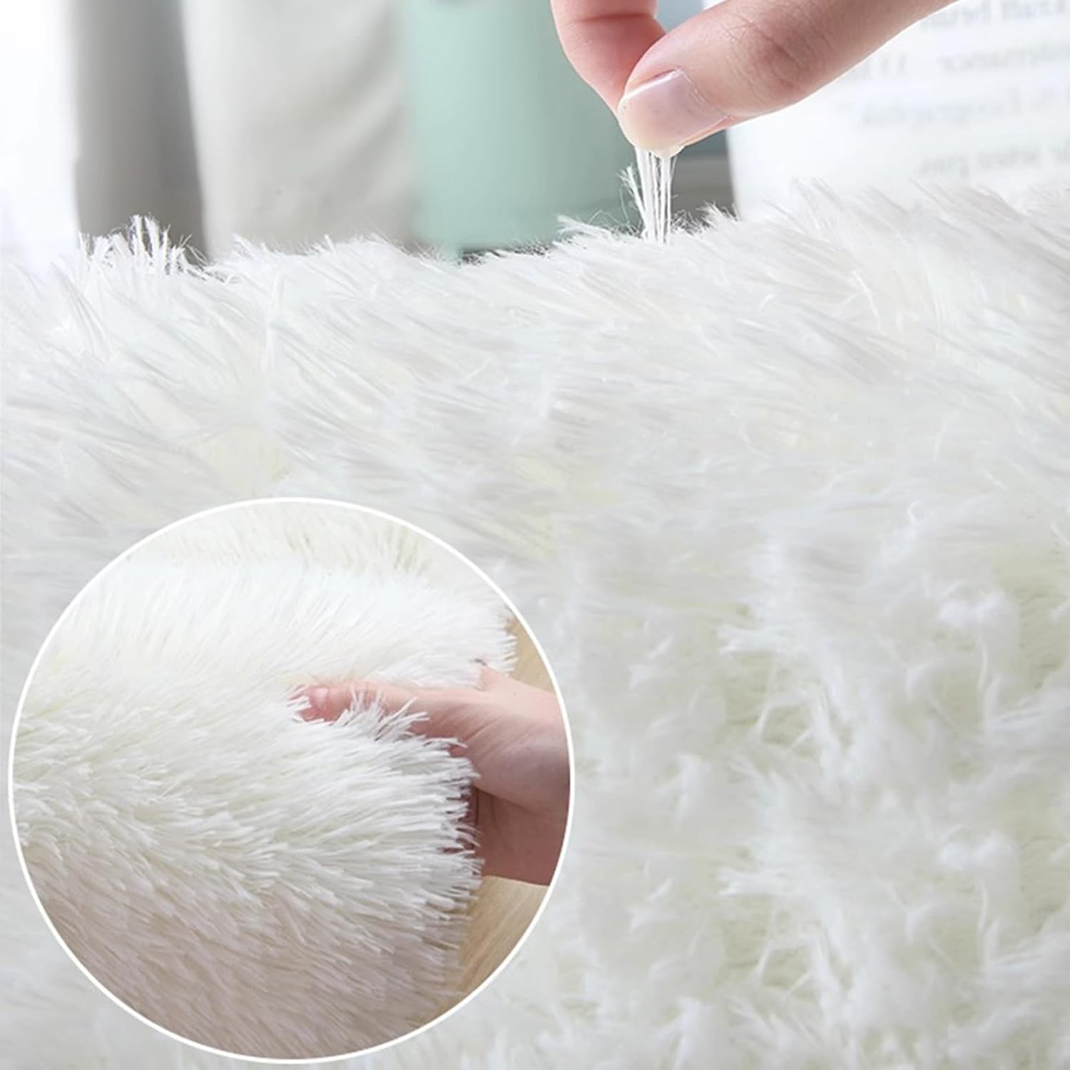 Wholesale Mixed Spec Shaggy Bedroom Rugs, Multi Sizes & Gradient Color Designs, One-Time Surplus Stock 7094 Pcs