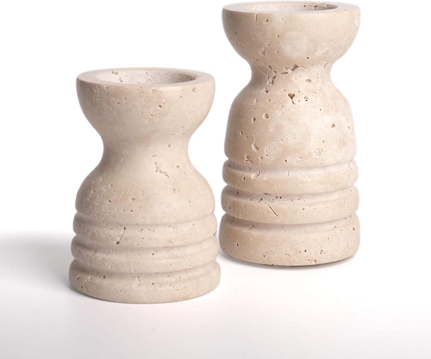 Bulk Liquidation Recessed Wave Detail Marble Candle Holder For Dinner Table Mantel Decor, 200Pcs Whole Batch Home Ornament