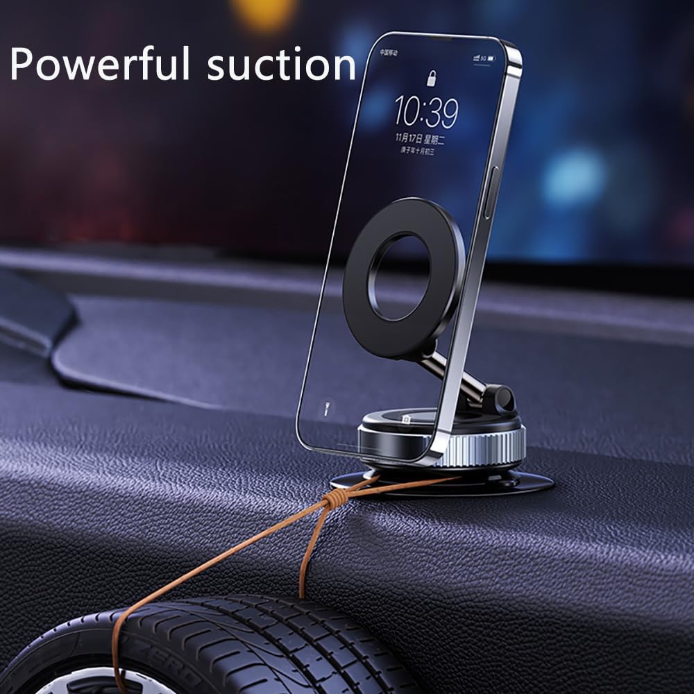 ingle Batch Clearance 3788 Fixed Style Magnetic Car Cell Phone Stand, Black & White Random Shipment Driving Navigation Bracket
