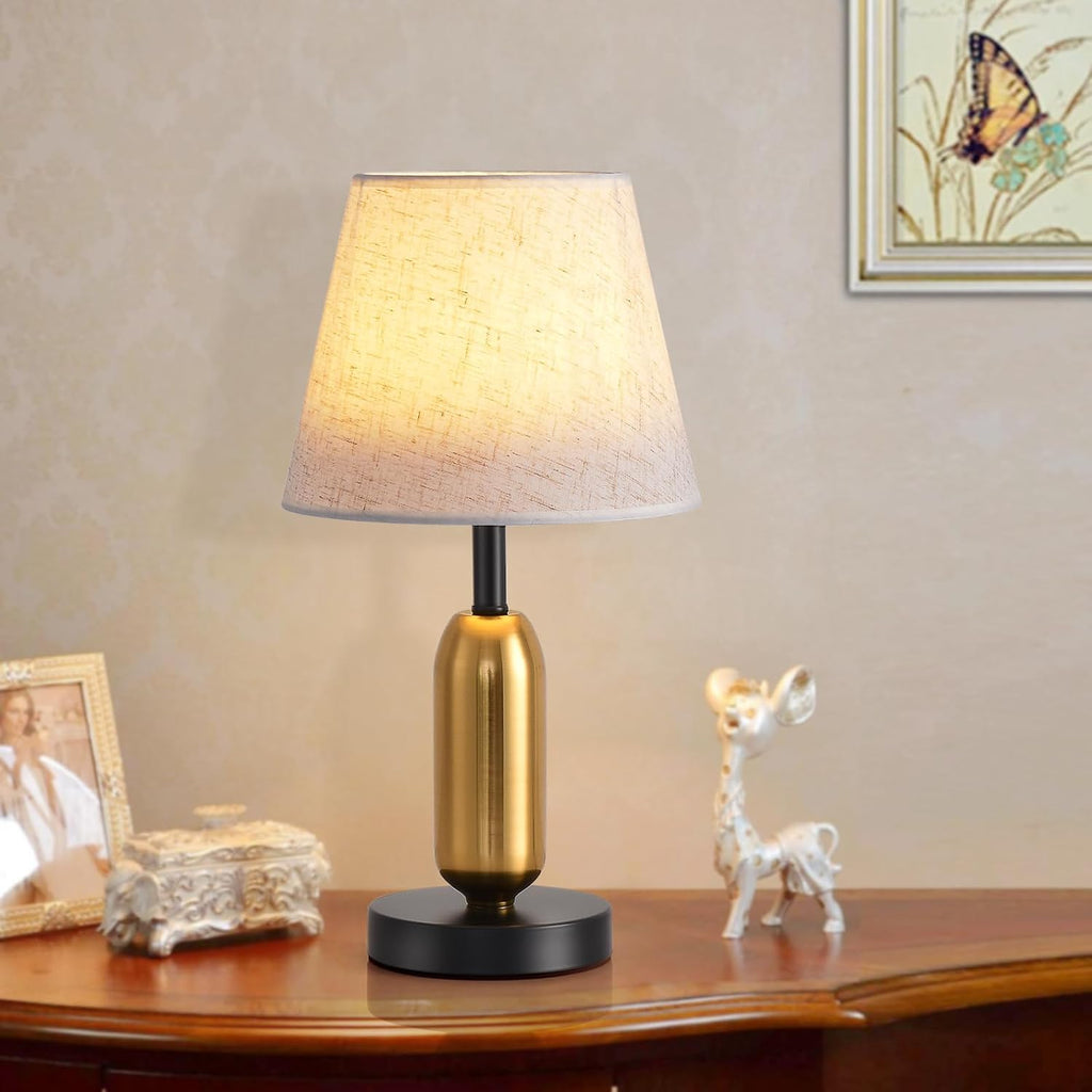 Future Shang Gourd Table Lamp with White Shade, Low Inventory, Sold as Bulk Bundle Only