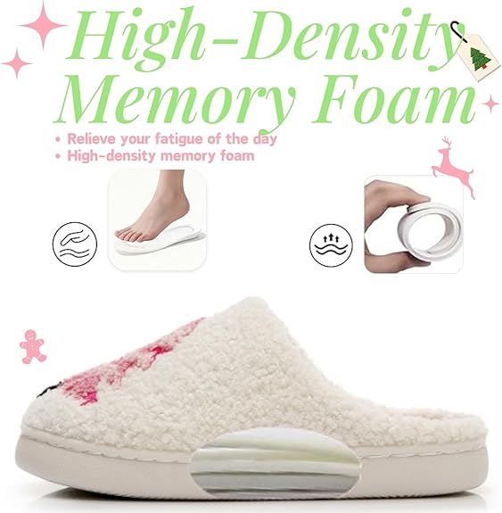 Bulk Liquidation Soft Plush Lined Christmas Cotton Slippers For Indoor Bedroom, 245Pairs Whole Batch Winter Footwear