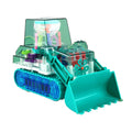 Universal Walking Gear Bulldozer, Light Up Musical Transparent Excavator Truck, Toddler STEM Toy Clearance Stock